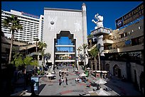 Babylon court of the Hollywood and Highland complex. Hollywood, Los Angeles, California, USA ( color)