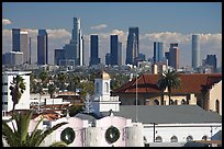 Downtown skyline. Los Angeles, California, USA