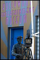 Entrance of the Hollywood Entertainment Museum. Hollywood, Los Angeles, California, USA (color)