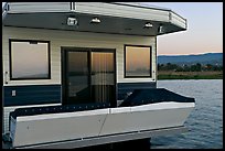 Houseboat. Redwood City,  California, USA (color)