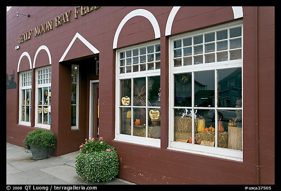 Picture/Photo: Half Moon bay feed store. Half Moon Bay, California