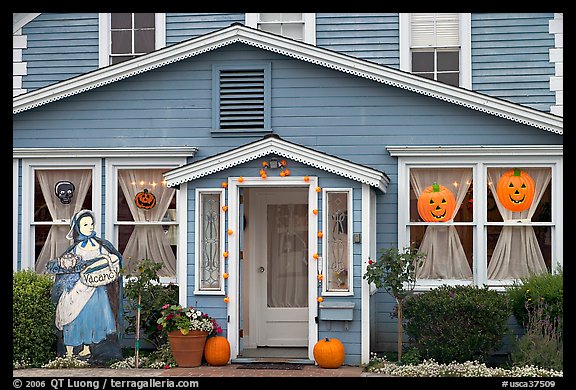 Zabella House, oldest in town. Half Moon Bay, California, USA