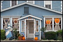 Zabella House, oldest in town. Half Moon Bay, California, USA ( color)