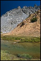 Colorful rocks on Inconsolable Range. California, USA (color)