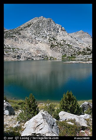 Saddlebag lake, John Muir Wilderness. California, USA (color)