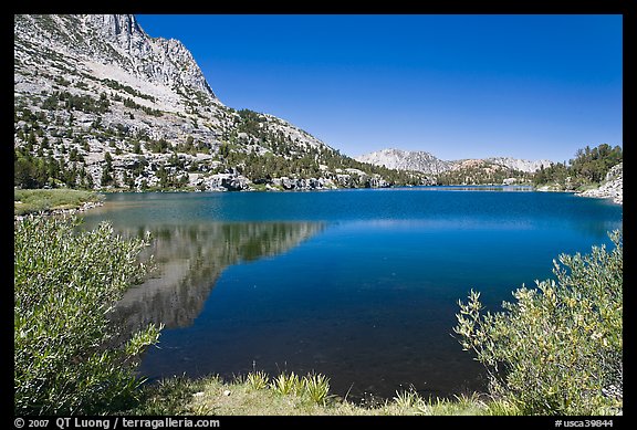 Long Lake, John Muir Wilderness. California, USA (color)