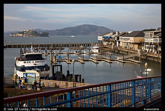Pier 39. San Francisco, California, USA (color)