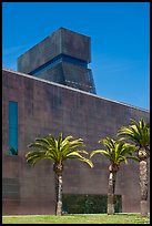 Hamon Tower and M H De Young memorial museum. San Francisco, California, USA