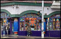 Colorful corner store. San Francisco, California, USA