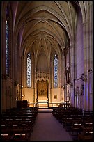 Side chapel, Grace Cathedral. San Francisco, California, USA (color)