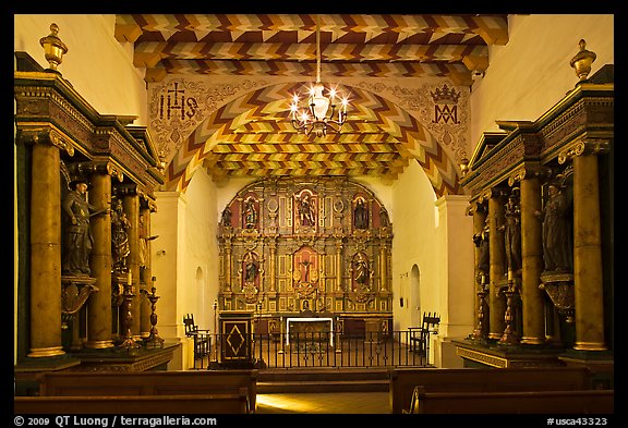 Chapel of Mission San Francisco de Asis. San Francisco, California, USA