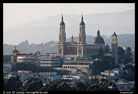 St Ignatius Church, University of San Francisco. San Francisco, California, USA