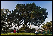 Buena Vista Park. San Francisco, California, USA (color)