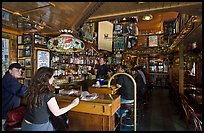 Inside Vesuvio saloon, North Beach. San Francisco, California, USA