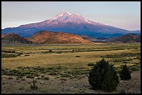 Mount Shasta in late summer. California, USA