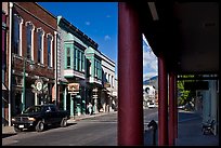 Main Street, Yreka. California, USA (color)