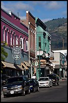 Historic buildings, Yreka. California, USA