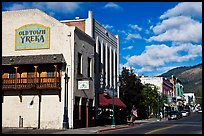 Old Town, Yreka. California, USA (color)