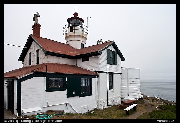 Battery Point Lighthouse, Crescent City. California, USA