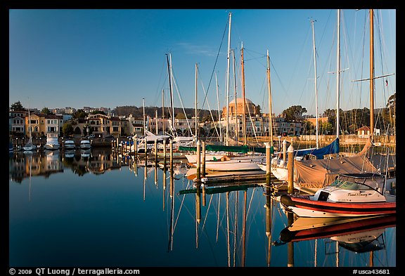 Marina and Palace of fine arts. San Francisco, California, USA