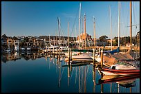 Marina and Palace of fine arts. San Francisco, California, USA ( color)