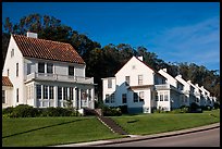 Former military residences, the Presidio. San Francisco, California, USA