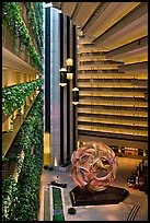 Atrium, Hyatt Grand Regency. San Francisco, California, USA