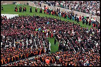 Graduation ceremony. Stanford University, California, USA