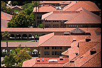 Mauresque architecture in Main Quad. Stanford University, California, USA ( color)
