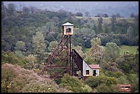 Hills and Kennedy Mine structures, Jackson. California, USA