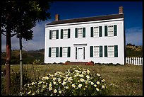 The White House of Half Moon Bay, James Johnston Homestead. Half Moon Bay, California, USA