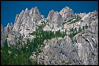 Castle Crags, Castle Crags SP. California, USA ( color)