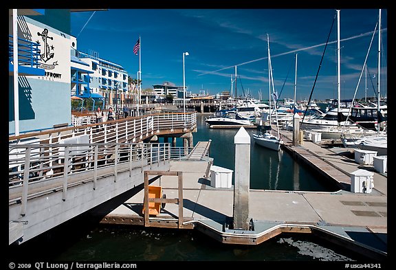 Marina, Jack London Square. Oakland, California, USA