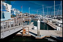 Marina, Jack London Square. Oakland, California, USA