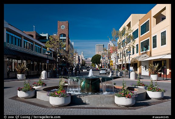 Fountain,. Oakland, California, USA