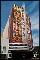 Paramount Theater. Oakland, California, USA (color)