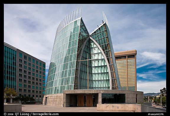 Cathedral of Christ the Light, first built in 21st century. Oakland, California, USA (color)