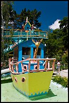 Boat, Children Fairyland. Oakland, California, USA