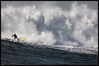 Mavericks big wave surfing. Half Moon Bay, California, USA ( color)