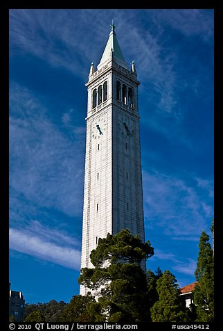 Campanile Tower, University of California at Berkeley. Berkeley, California, USA