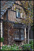 Half-timbered house. Carmel-by-the-Sea, California, USA (color)