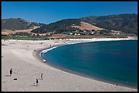 Family, Carmel River Beach. Carmel-by-the-Sea, California, USA