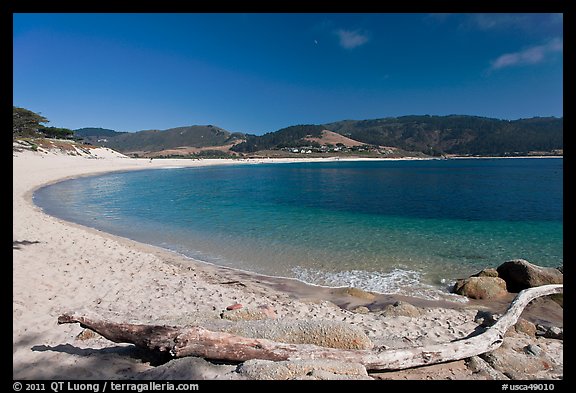 Carmel River State Beach. Carmel-by-the-Sea, California, USA (color)