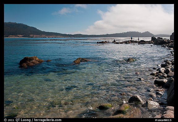 Carmel Bay. Carmel-by-the-Sea, California, USA (color)