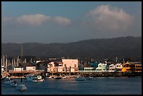 Fishermans wharf, Monterey harbor. Monterey, California, USA ( color)