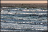 Ocean waves. Carmel-by-the-Sea, California, USA (color)