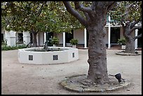 Pacific House courtyard. Monterey, California, USA