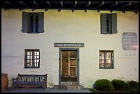 Casa del Oro facade at night. Monterey, California, USA ( color)