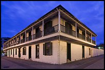 Pacific House at night. Monterey, California, USA ( color)