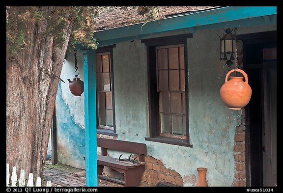 Carson House, Almaden historic district. San Jose, California, USA (color)